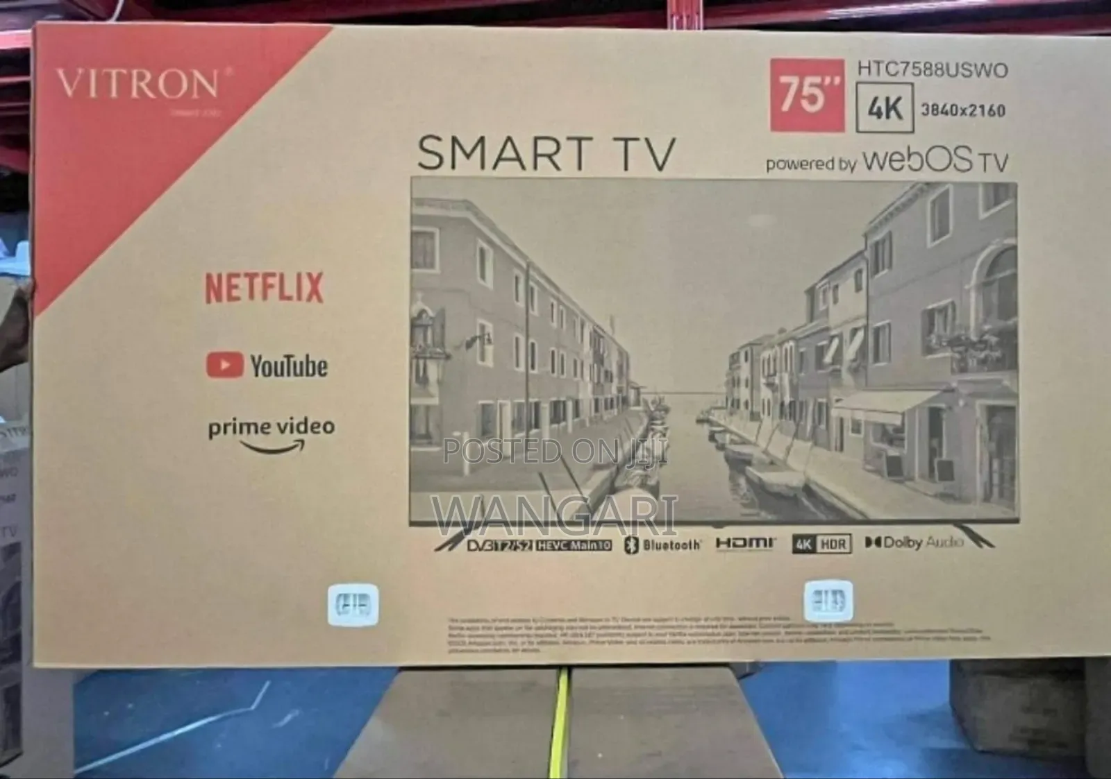 Youtube Netflix Vitron 75 Inch Webos 4 K Television