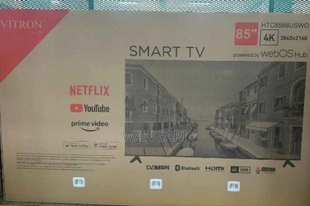 Frameless Vitron 75 Inch Webos 4 K Television - main view