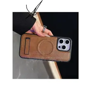 Pouch iPhone 14 Pro Max Leather Back Case