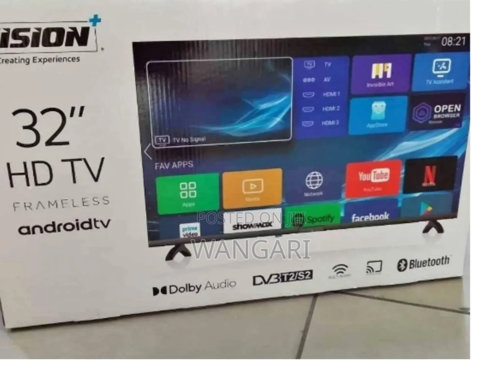 Youtube Netflix Vision Plus 32 Inch Smart Tv