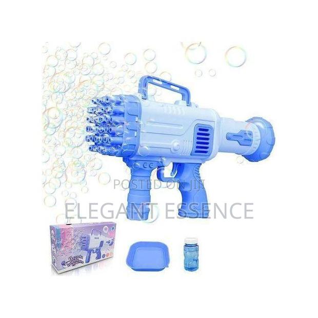 Bubble Toy Machine Gun for All Kids / Party Bubble Gun.