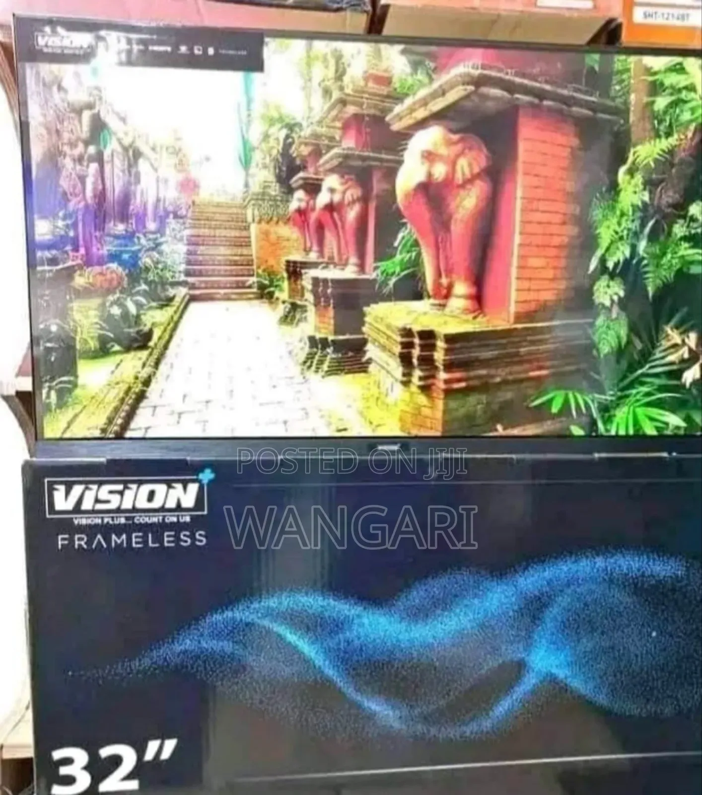 Wifi Enabled Vision Plus 32 Inch Smart Tv