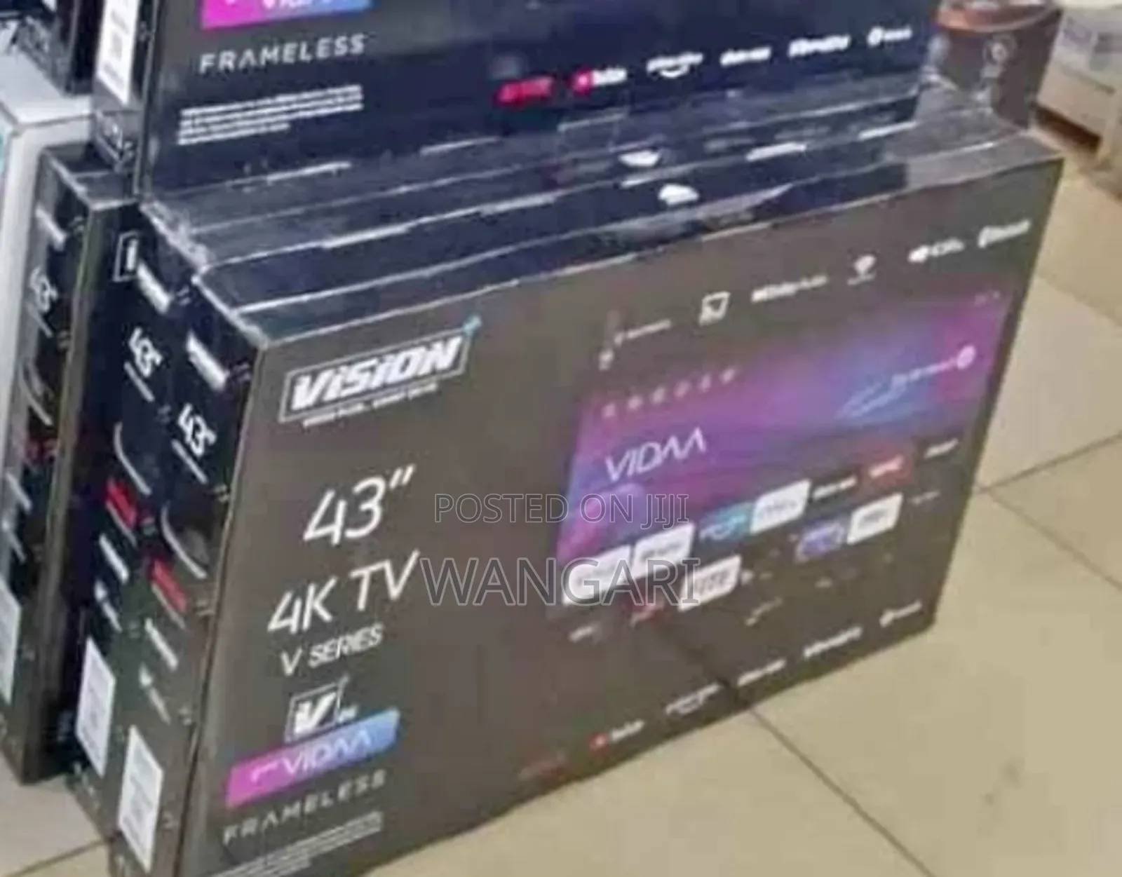 4 K Vision + 43 Inch Smart Android Television