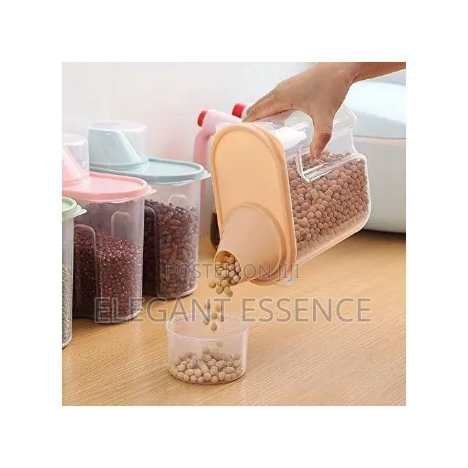 2.5l Airtight Cereal Container With Secure Cover-bpa-free,