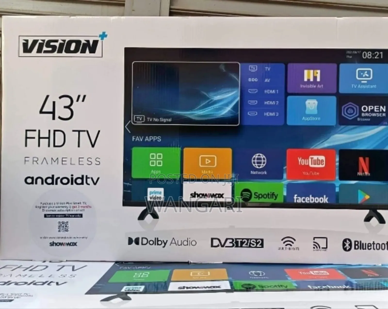 Vision + 43 Inch FHD Android Television
