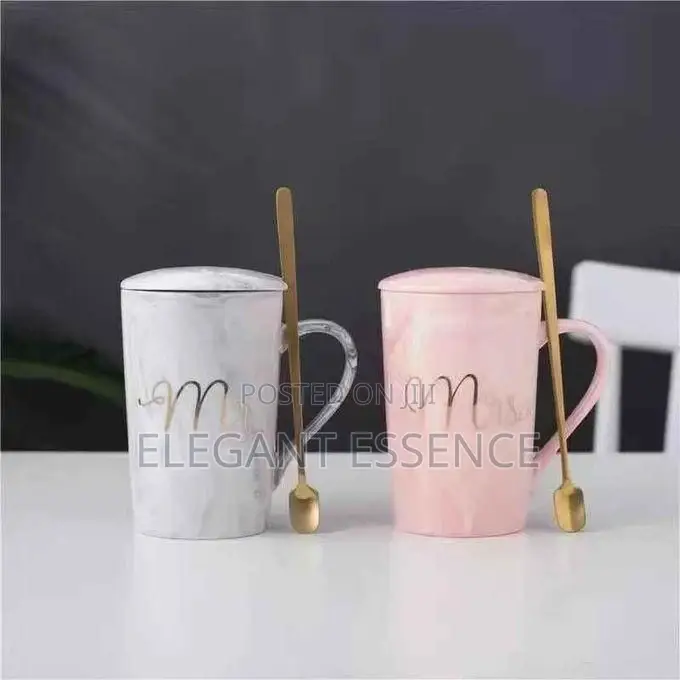 Mr And Mrs Couple Cups Or Mugs For Valentines Day Gift Or Wedding Gift