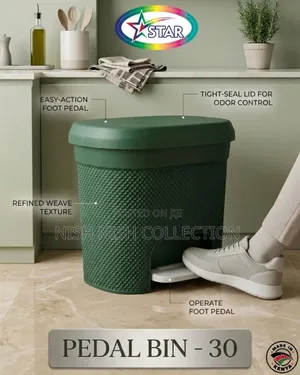 30 Litres Star Pedal Dustbin