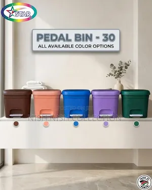 30 Litres Star Pedal Dustbin