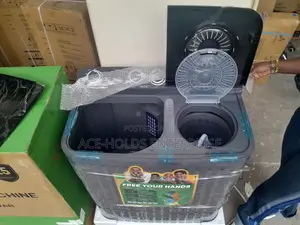 Syinix 10kg Twin Tub Washing Machine – Powerful Wash Fast Spin