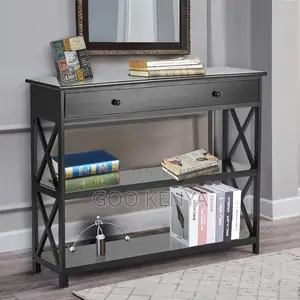Hallway Console Table; Design Console Table With 2 Drawers For Bedroom