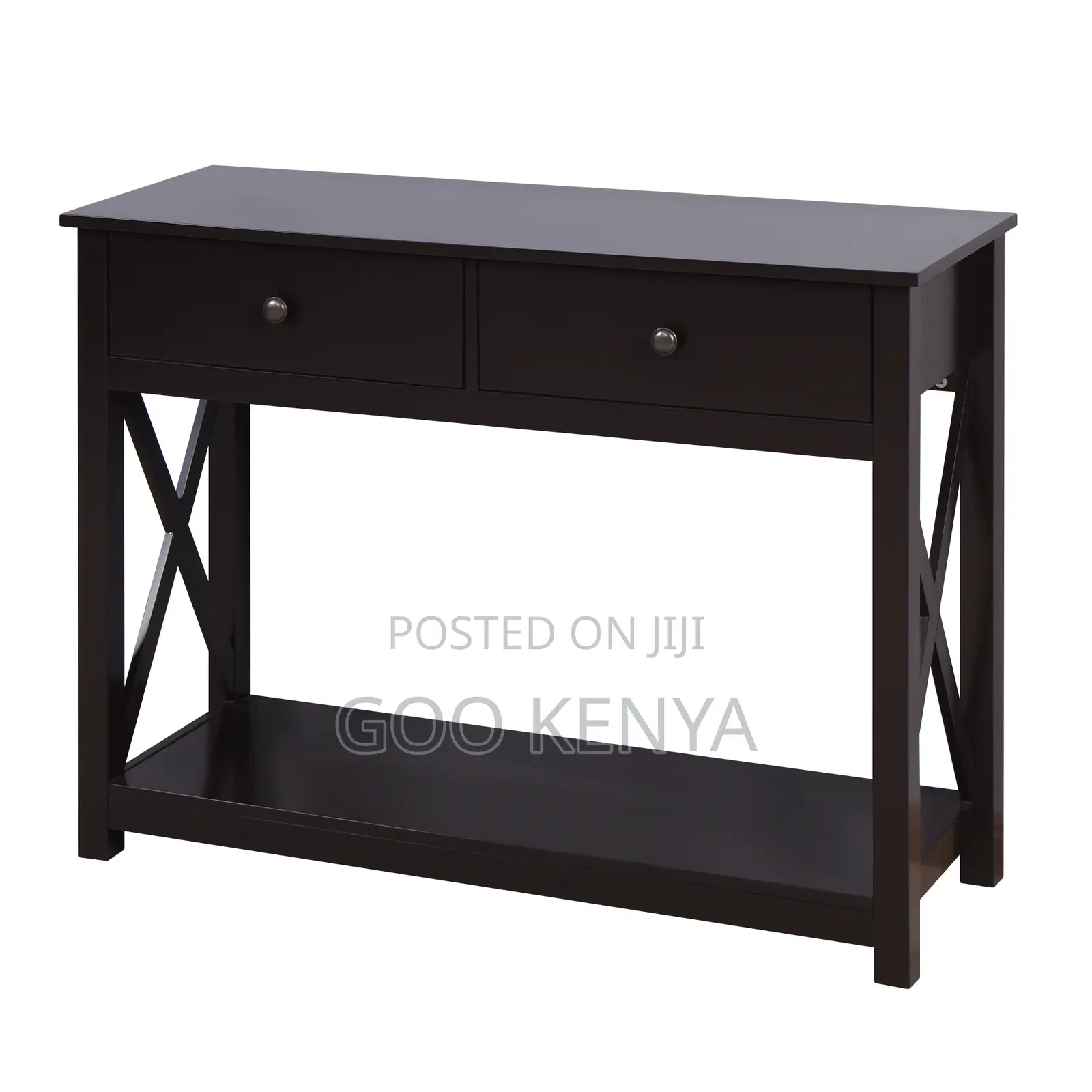 Hallway Console Table; Design Console Table With 2 Drawers For Bedroom