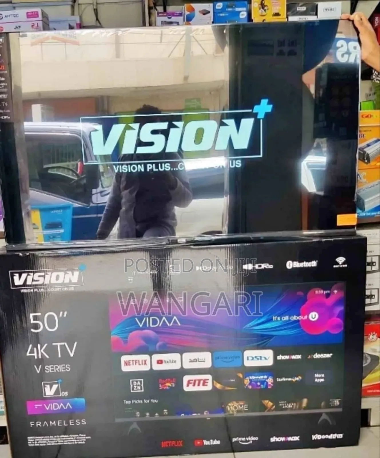 Bluetooth Enabled Vision+ 50 Inch Television