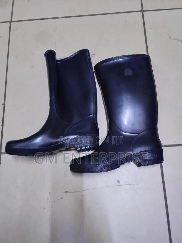 Black Safety Gumboots