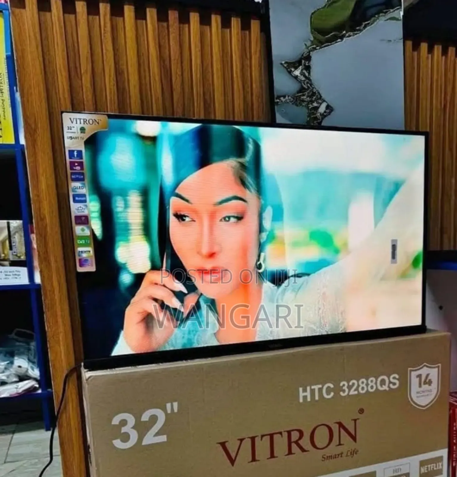 Netflix Qled 32 Inch Vitron Television
