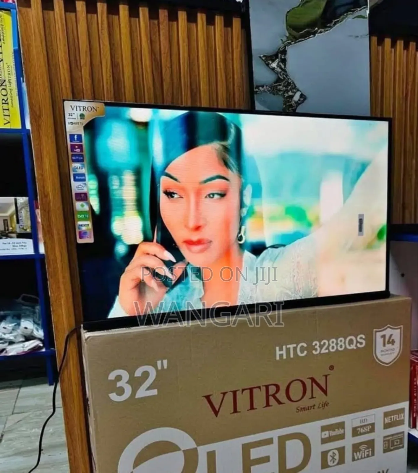 Netflix Qled 32 Inch Vitron Television