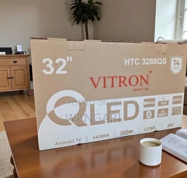 Bluetooth Enabled Qled 32 Inch Vitron Television