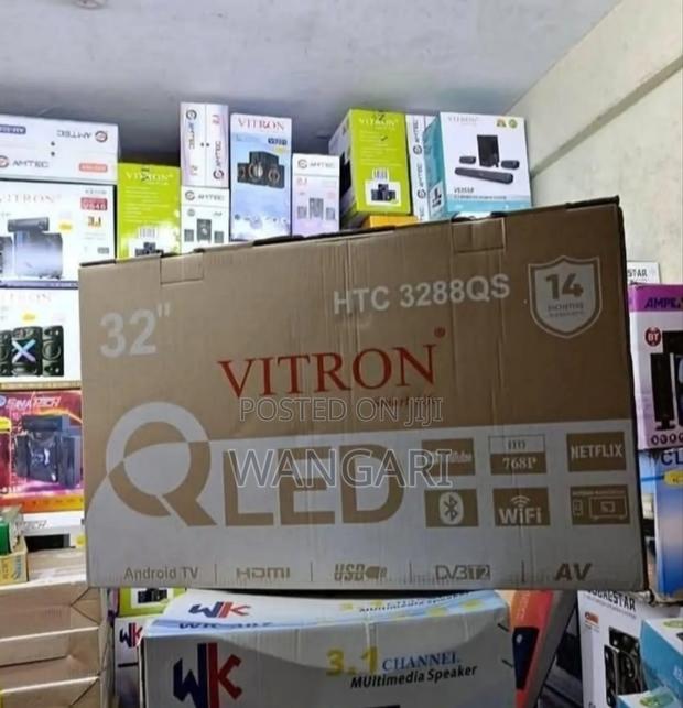 Clear Screen Resolution Qled 32 Inch Vitron Television - thumbnail 2