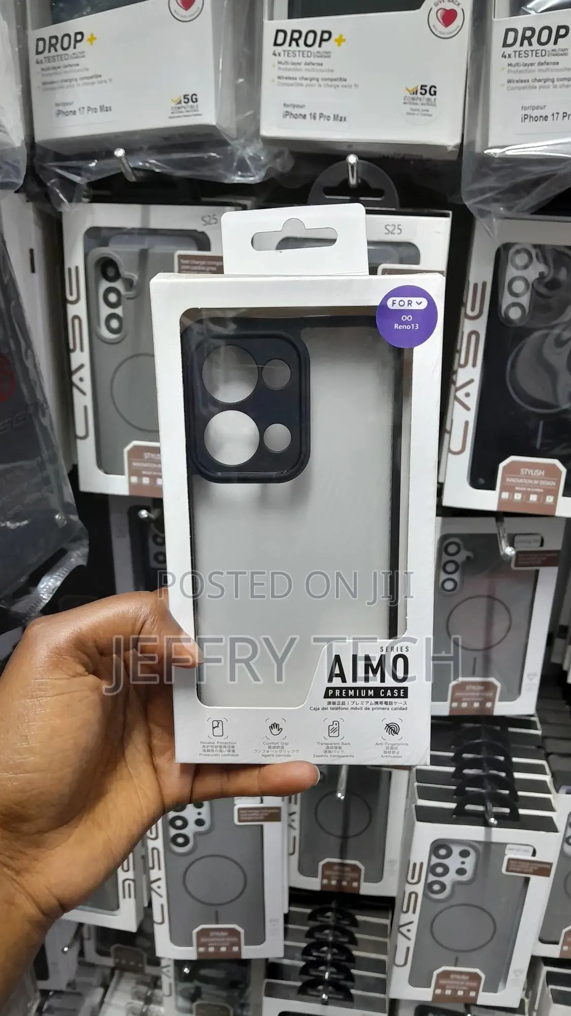 Ducis Oppo Reno13 Aimo Series Translucent Matte Back Protective Cover