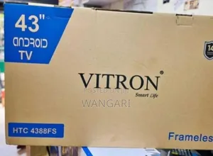 Frameless Vitron 43 Inch Android Television