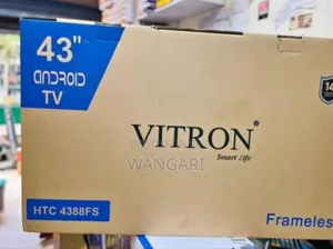 Frameless Vitron 43 Inch Android Television