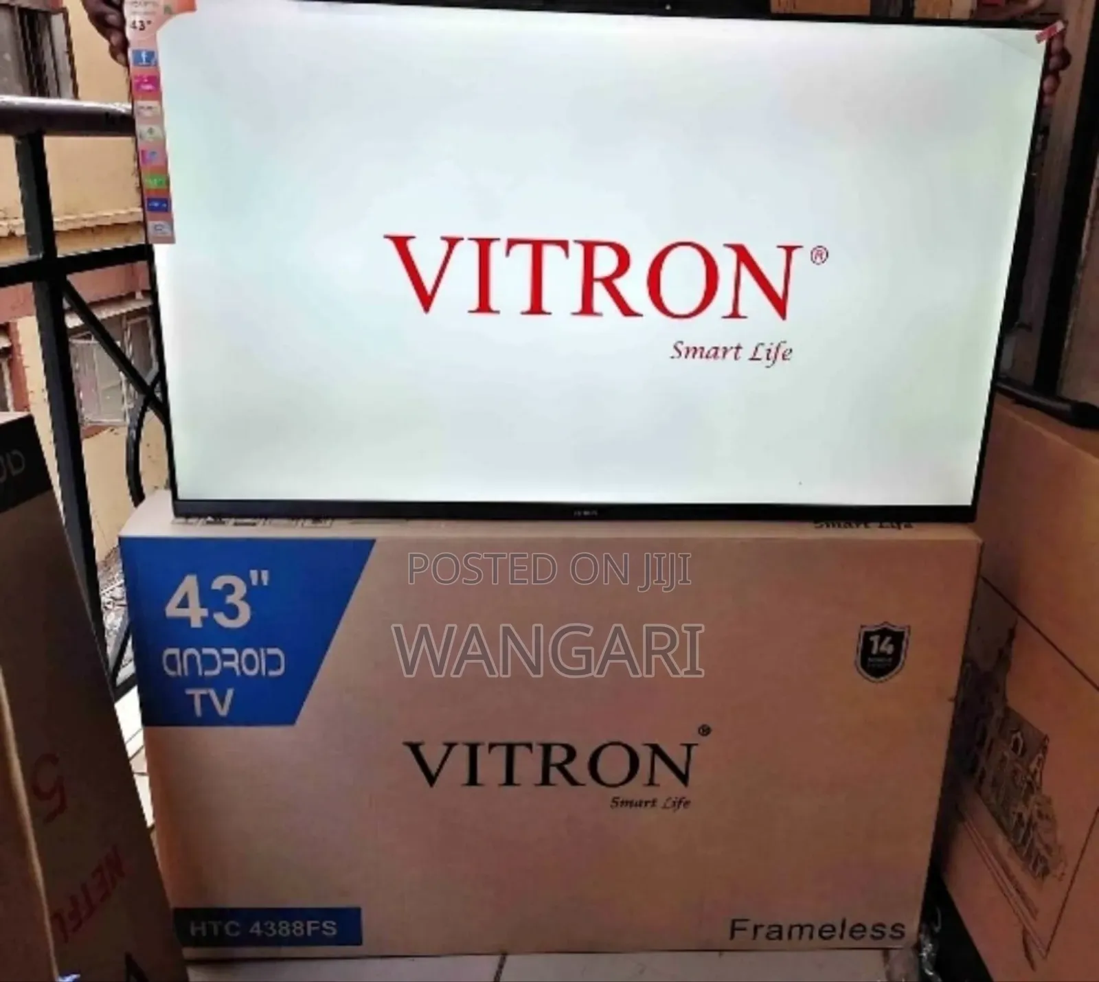 Pre Installed Apps Vitron 43 Inch Android Television