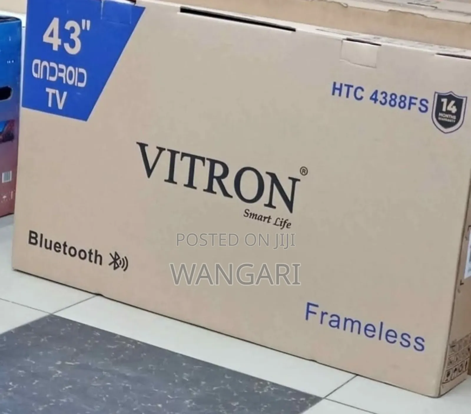 Fourteen Months Warranty Vitron 43 Inch Android Television