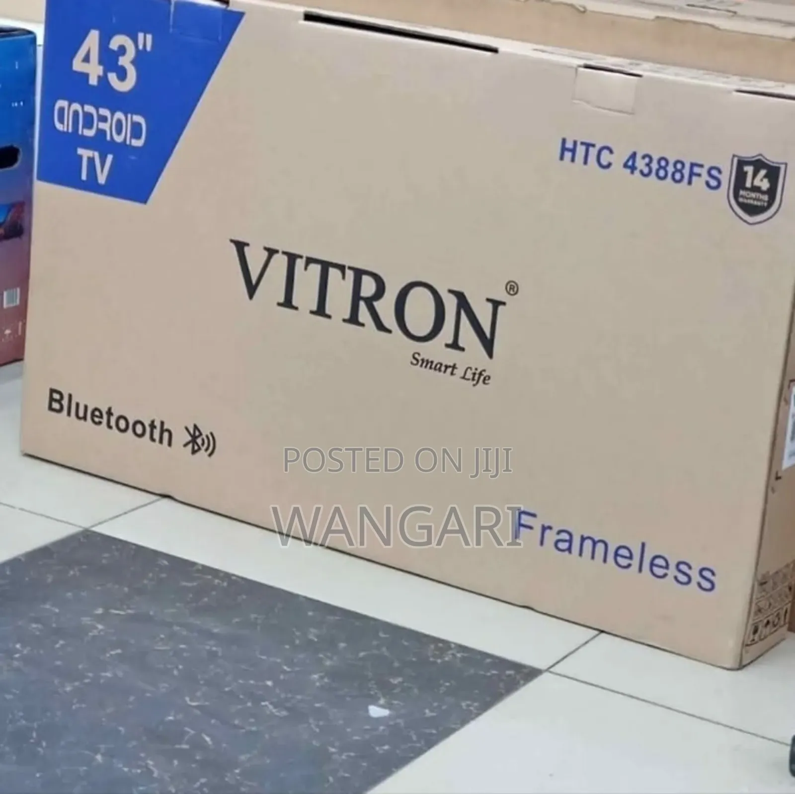 Fourteen Months Warranty Vitron 43 Inch Android Television