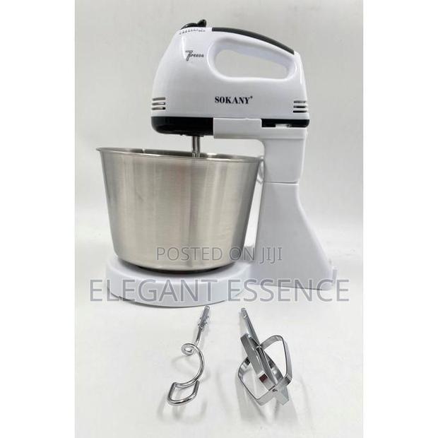 Highquality Electric Hand Mixer With Bowl Whisk Egg Beater Cake Baking