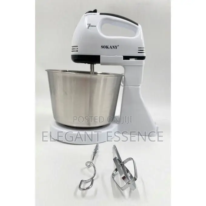 Highquality Electric Hand Mixer With Bowl Whisk Egg Beater Cake Baking