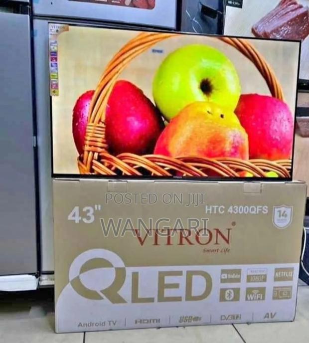 Wifi Enabled Vitron 43 Inch Qled Android Tv - thumbnail 2