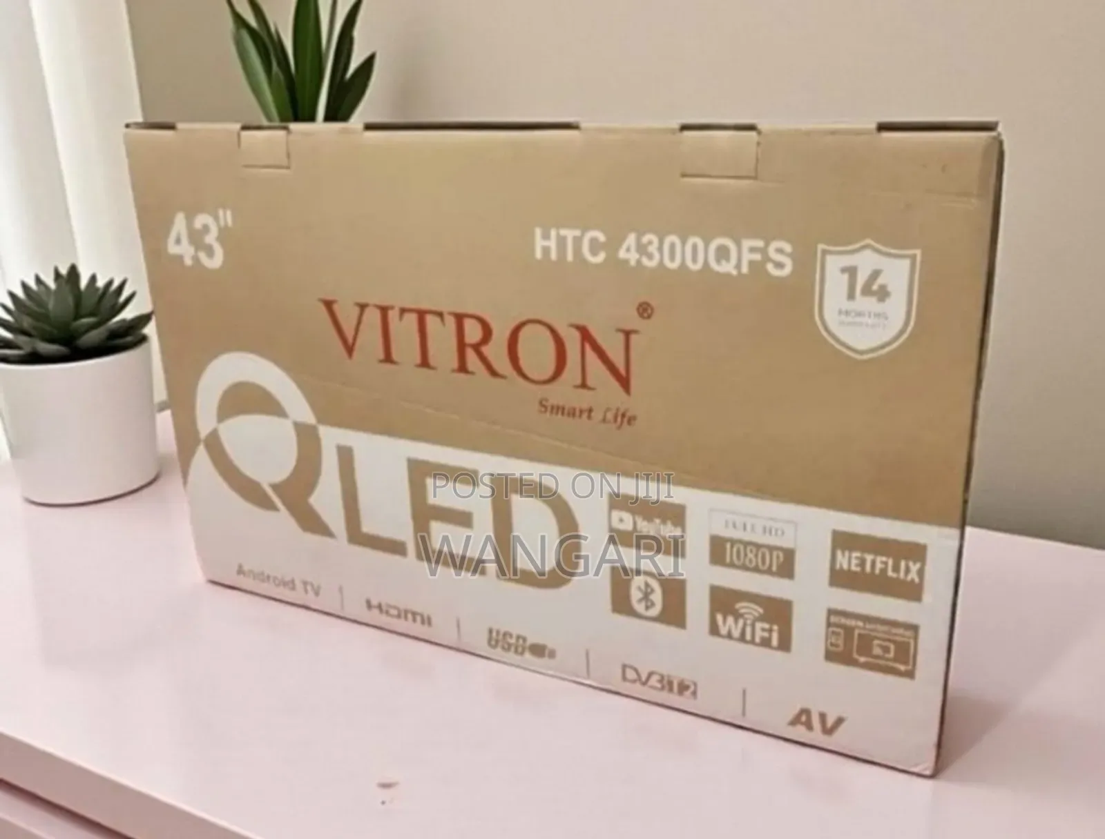1080 P Qled 43 Inch Television Vitron