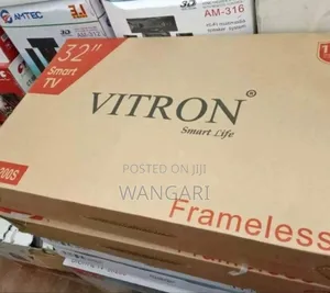 Frameless Vitron 32 Inch Smart Android Tv
