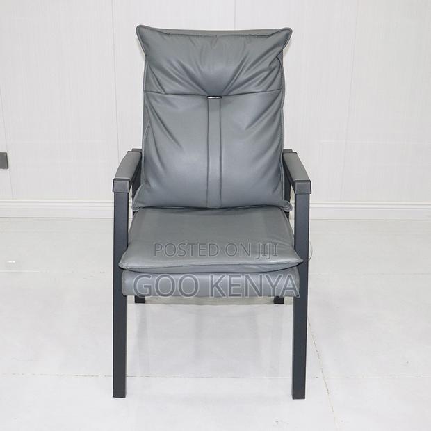 Office Chair; Modern Leather Office Executive Waiting Chair - thumbnail 7