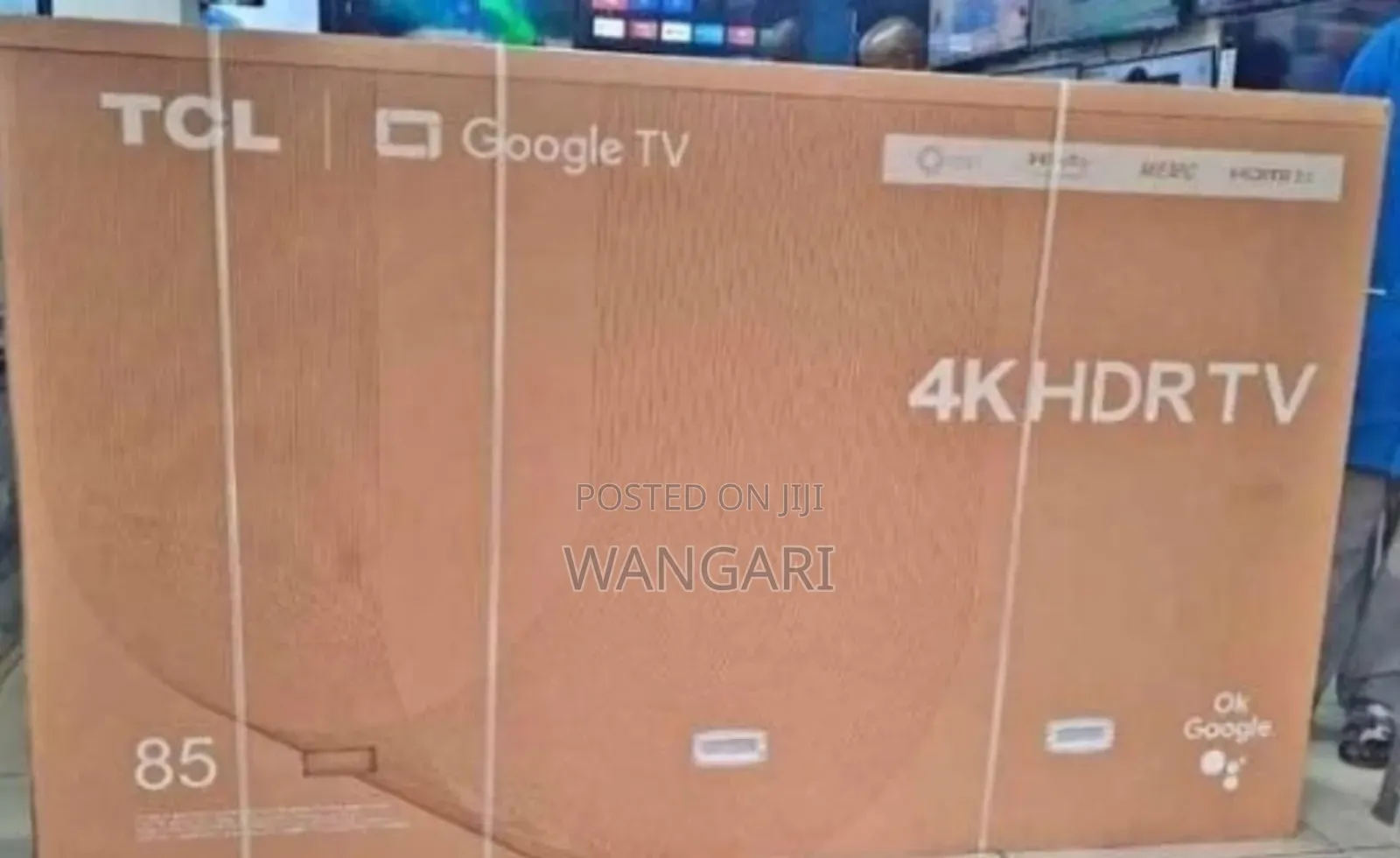 Youtube Netflix TCL 85 Inch Goggle 4 K HDR Television