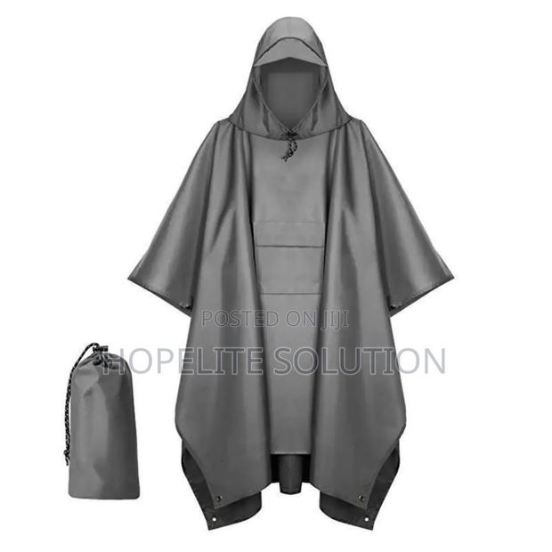 High Quality Adult Unisex Rain Poncho - thumbnail 4