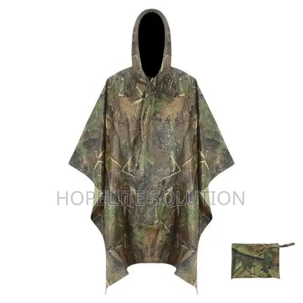 High Quality Adult Unisex Rain Poncho - thumbnail 5