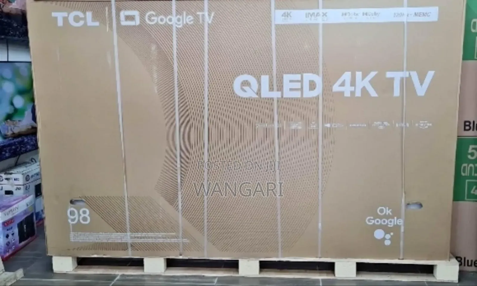 Restocked New Model TCL 98 Inch Goggle Television Qled Tv