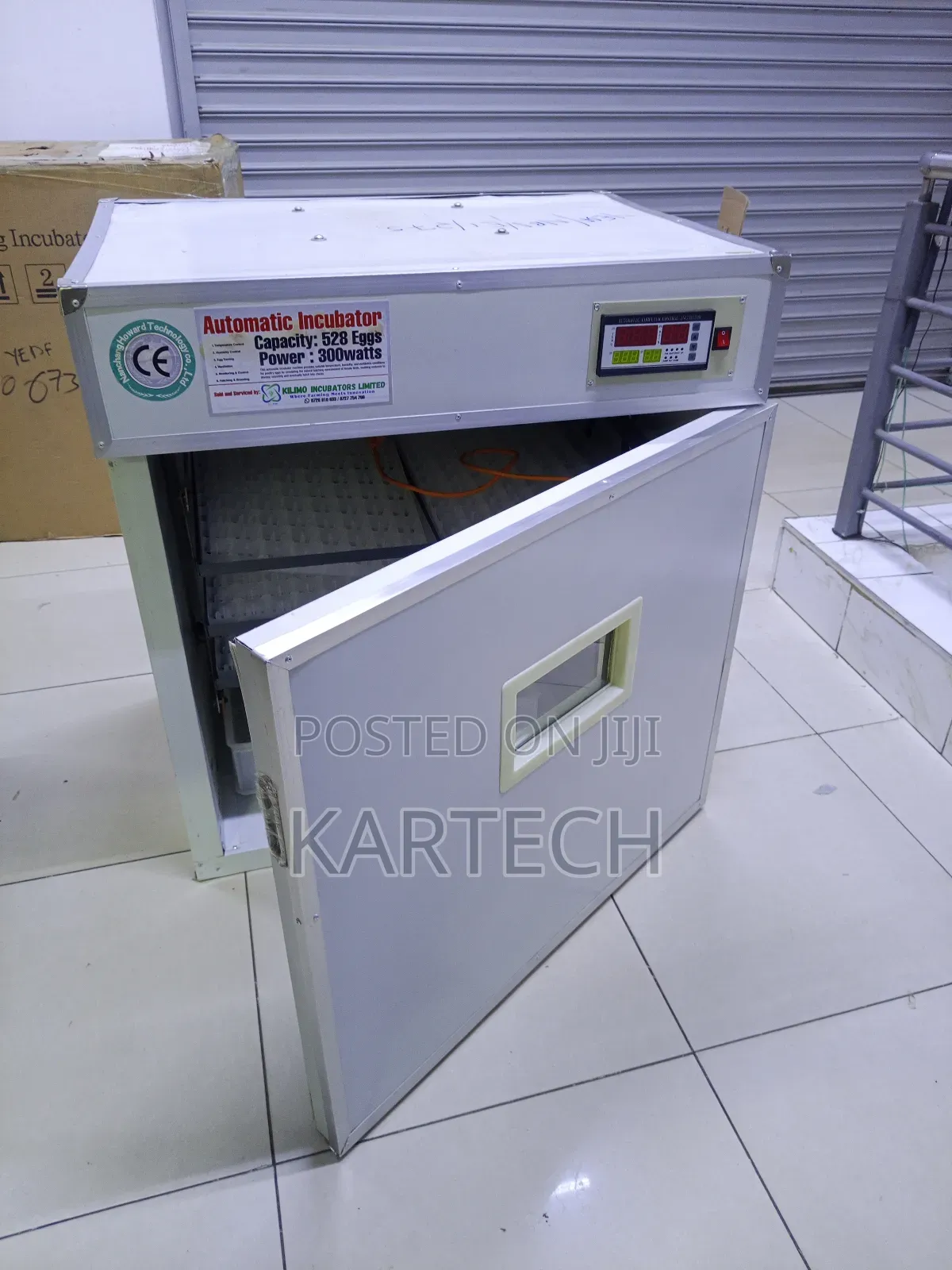 528 Eggs Poultry Egg Incubator With Automatic Turning System