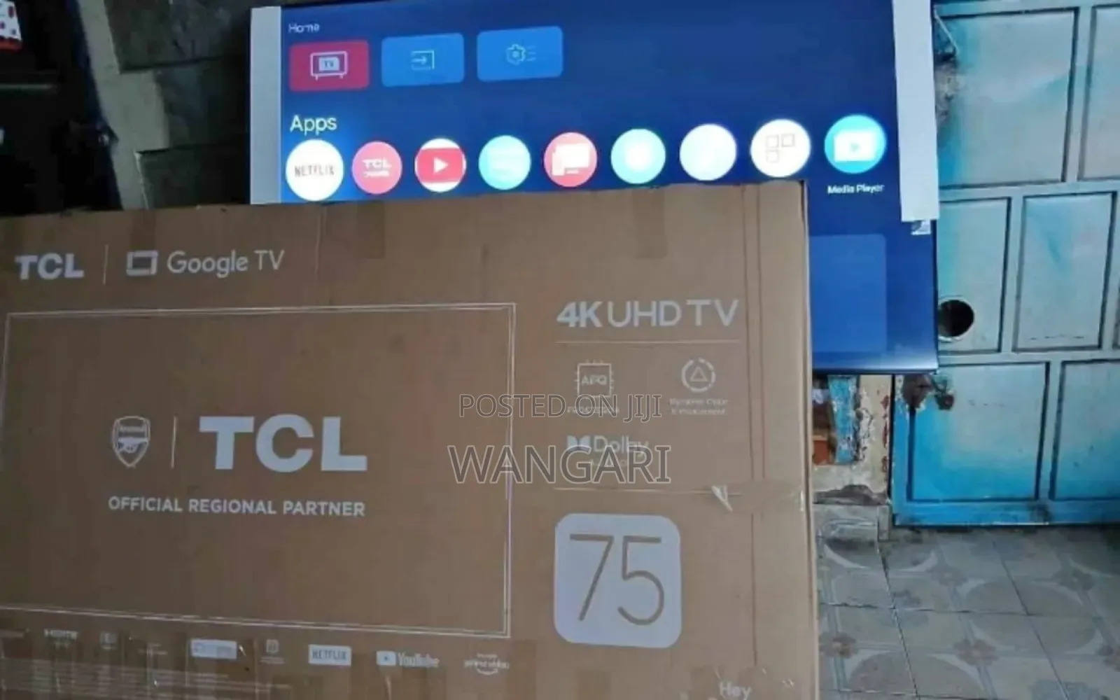 Dolby Audio Vision TCL Qled 75 Inch Uhd Television