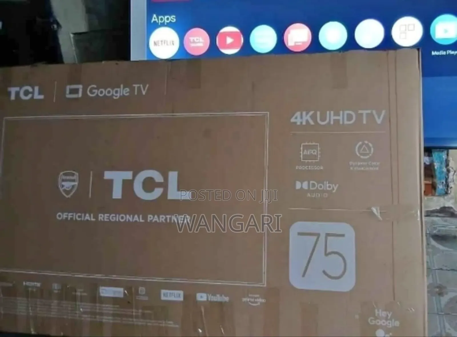 Youtube Netflix TCL 4 Inch HDR Television
