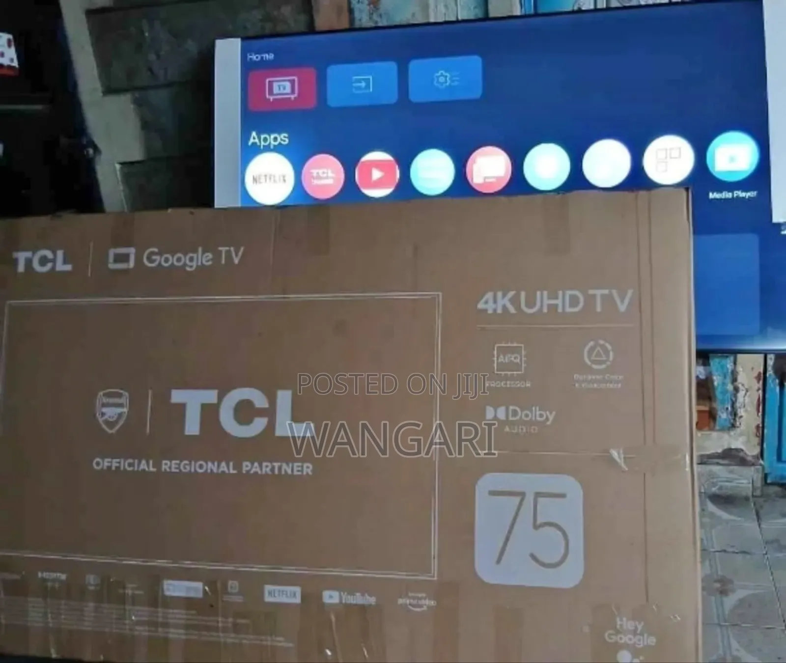 Youtube Netflix TCL 4 Inch HDR Television