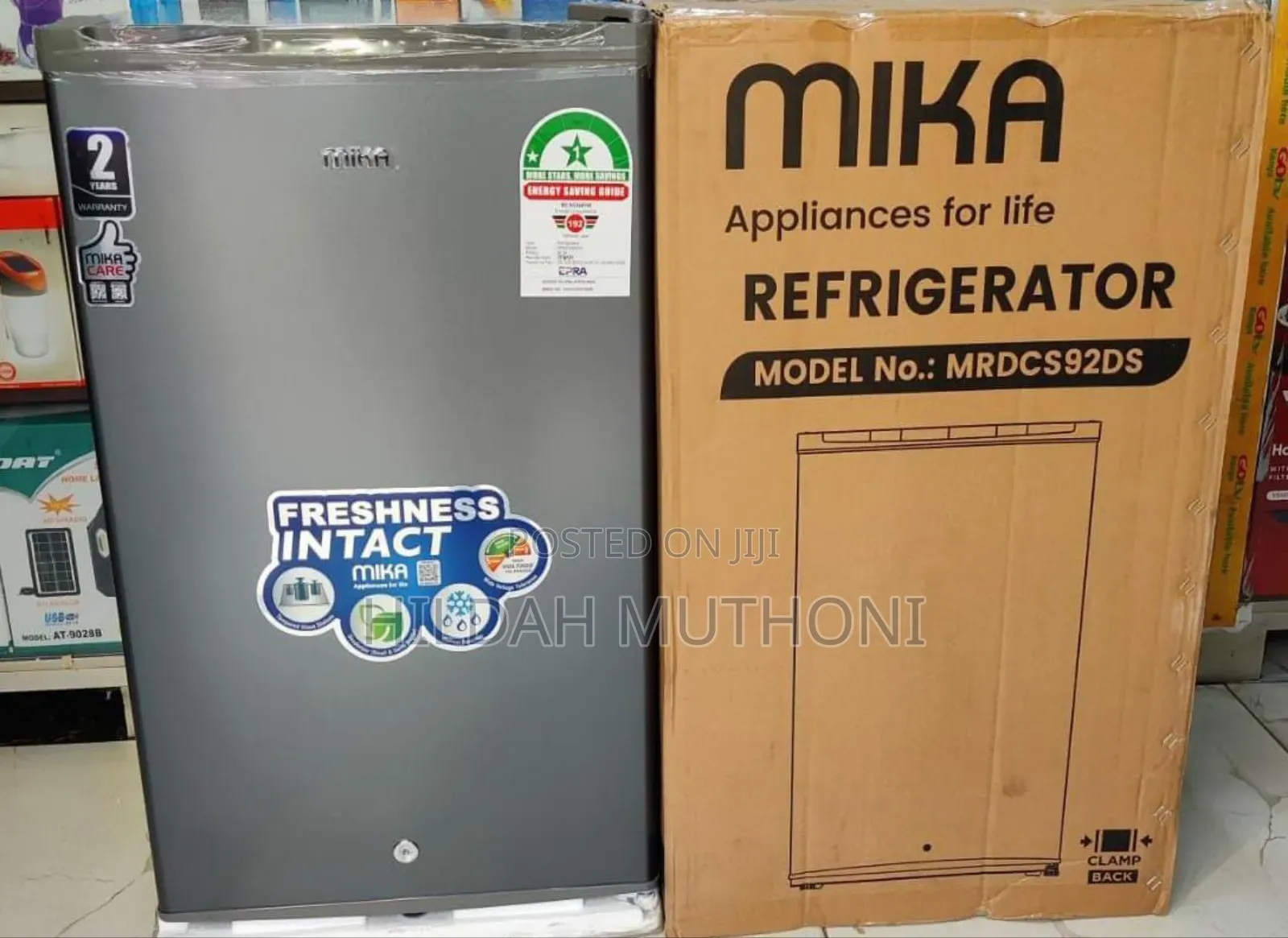 Mika 92 Litres Single Door Refrigerator