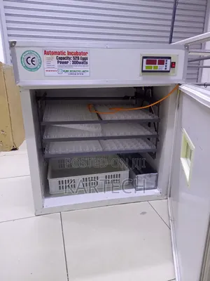 Kilimo 528 Eggs Poultry Incubator With Humidity Temperature Display
