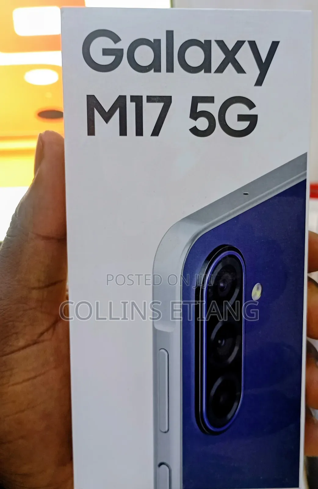 New Samsung Galaxy M17 5G 128 GB Black