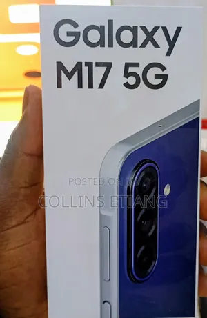 New Samsung Galaxy M17 5G 128 GB Black