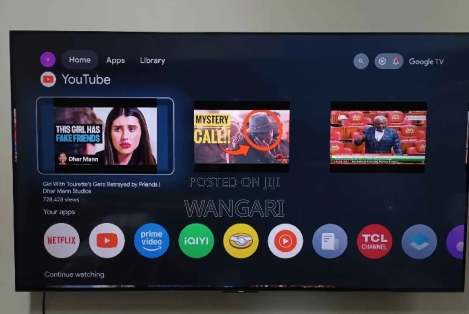 Wifi Connection TCL Qled 75 Inch HDR Television