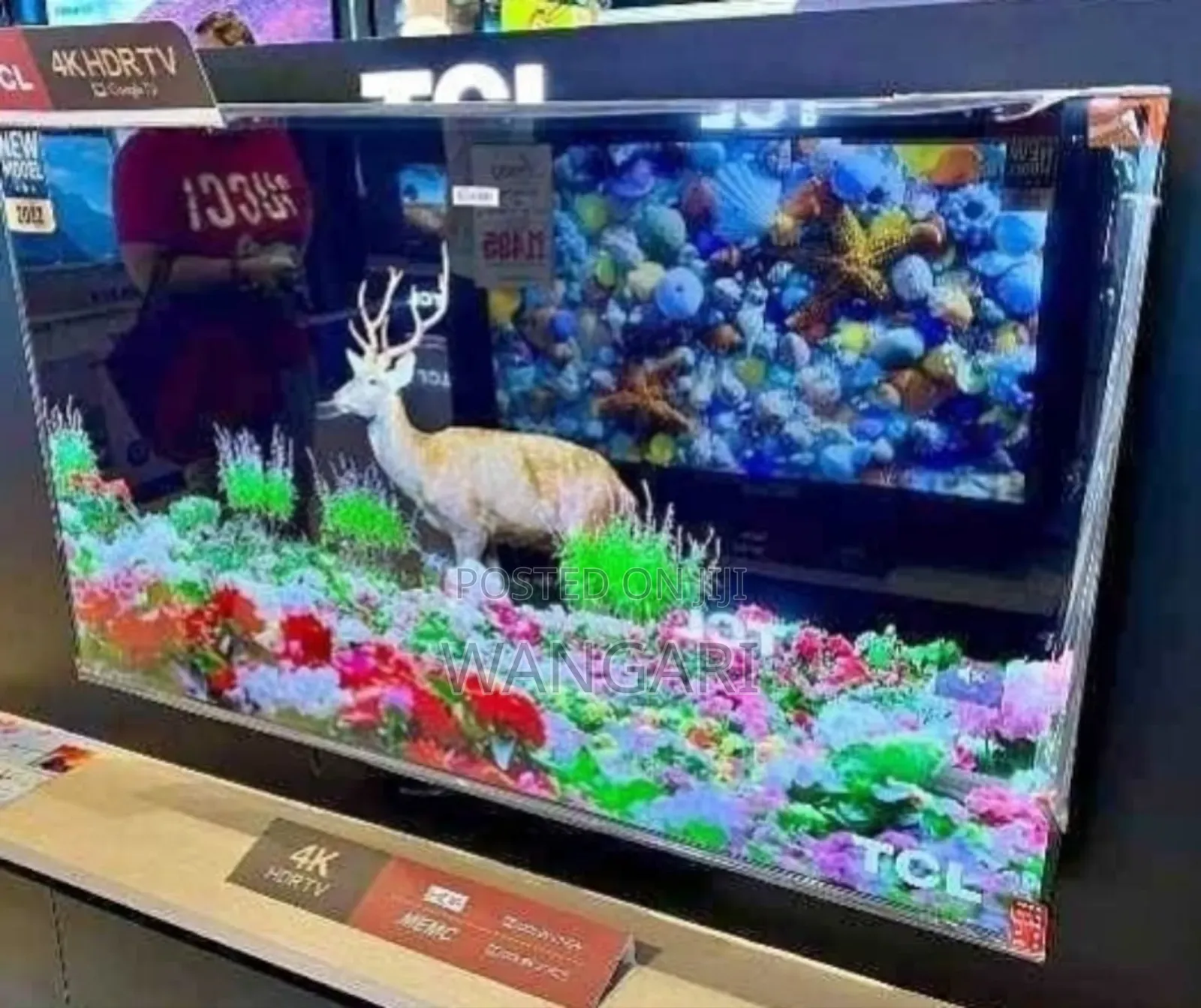 Wifi Connection TCL Qled 75 Inch HDR Television