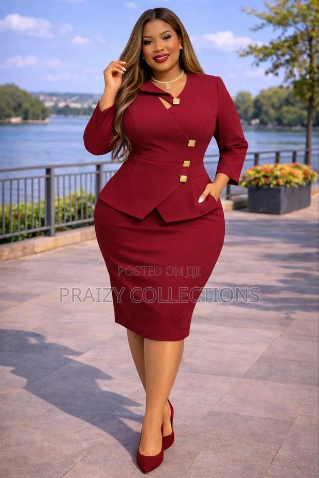 Peplum Ladies Dress - thumbnail 3