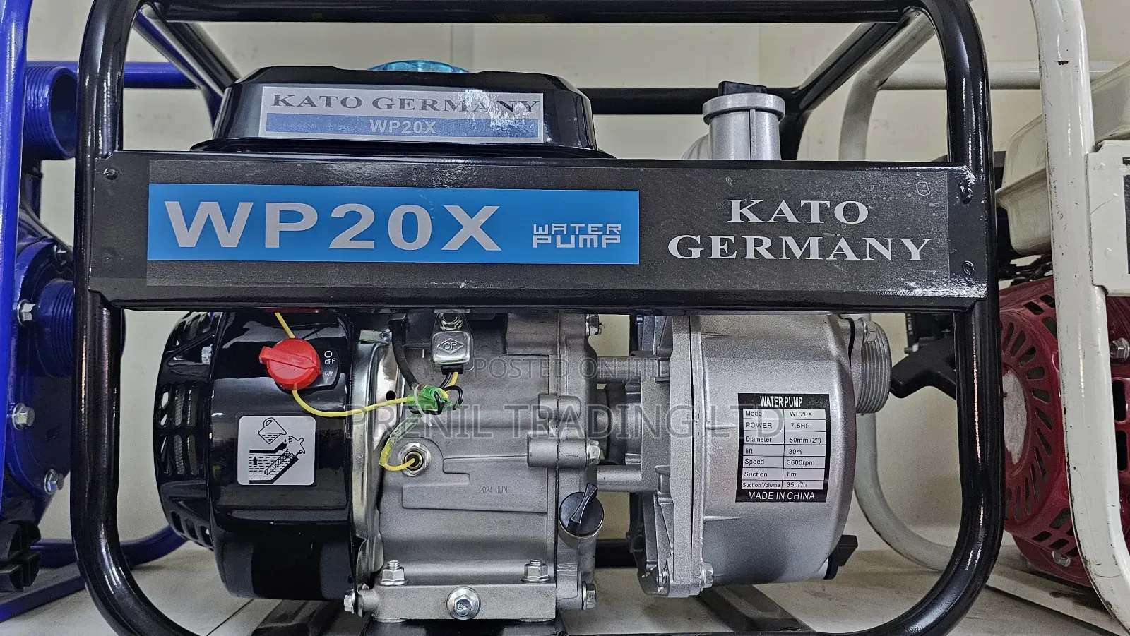 Kato Germany Wp20x Gasoline Water Pump.