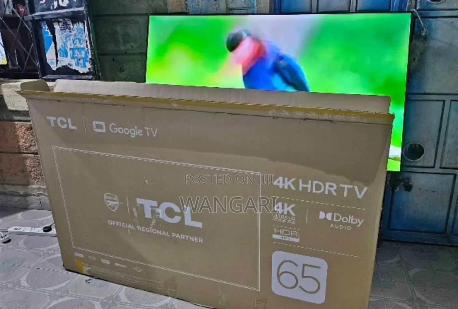 Frameless TCL 65 Inch HDR Television